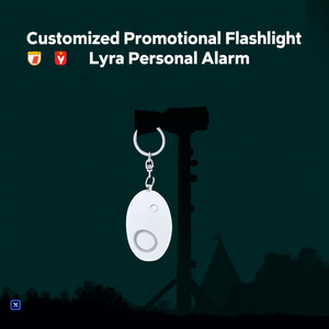 Torcia Promozionale Personalizzata con Allarme Personale Lyra - Product Image 3