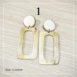 Indien fait à la main Top qualité corne de buffle bouclés boucle d'oreille femme boucle d'oreille corne bijoux boucle d'oreille pour les femmes - Product Image 5