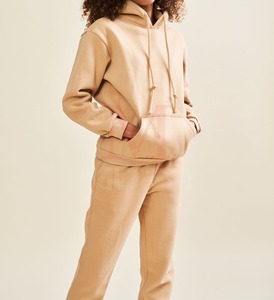 เสื้อฮู้ดดี้คอตตอน 100% สำหรับฤดูหนาวปี 2024 แบบ unisex ขายส่ง รับออกแบบสีและโลโก้ตามสั่ง  คอปกย้อมสีพื้น มีกระเป๋าเสื้อ - Product Image 5