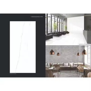 Interior Wall Building Material Modern Villa Floor 1200x2400x9mm Porcelain Tiles Slabs Grey Spider White 120*240 Exterior Tiles - Product Image 2