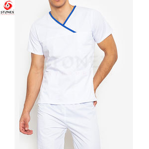 ชุดเครื่องแบบพยาบาลสำหรับผู้ชายชุดเครื่องแบบสวมใส่สบายระบายอากาศได้ดีสำหรับฤดูร้อน - Product Image 5