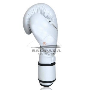 Guantes de boxeo de alto rendimiento logotipo personalizado al por mayor cuero de vaca genuino entrenamiento profesional guantes de lucha de combate duraderos - Product Image 5