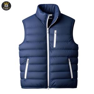 เสื้อกั๊กขนเป็ดแขนกุดสำหรับผู้ชายแจ็คเก็ตฤดูหนาว - Product Image 1