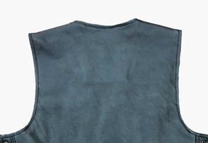 Chaleco de Motociclista de Alta Calidad, Personalizado, a la Moda, Elegante, Chaleco de Cuero para Hombre y Mujer - Product Image 3