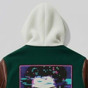 Chaqueta de Béisbol de Fabricación Profesional para Hombre, Nuevo Diseño, Colección de Invierno, Chaqueta Universitaria de Béisbol Bordada en Chenilla - Product Image 6