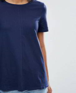 Camiseta de Algodón 100% de Peso Pesado para Mujer, Corte Ajustado, Tallas Grandes, Etiquetas Tejidas Personalizadas de Fábrica, Marca Privada - Product Image 3