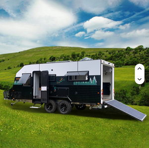 Remolque de caravana RV Toy Hauler de 19 pies con cama eléctrica abatible en venta - Product Image 1