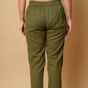 กางเกงสไตล์ไทยเอวสูงสำหรับผู้หญิงเสื้อผ้าลำลองทรงหลวมแนวโบฮีเมียนเทศกาล2025ฮิปปี้กางเกงแฮนด์เมด - Product Image 1