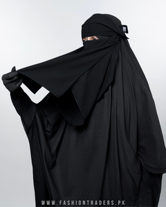 Niqab Modeste pour Femme Musulmane en Gros, Couvre-Visage Hijab Complet, Tissu à Séchage Rapide, Fournisseur d'Accessoires Islamiques, Livraison Rapide dans le Monde Entier, OEM - Product Image 5