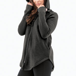 Sudadera Larga de Invierno para Mujer Streetgrace, Personalizable OEM, Talla Grande, Transpirable, con Forro Polar, Disponible con Marca Privada - Product Image 4