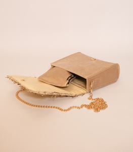 Pochette de soirée en velours de luxe pour femmes avec paillettes et sangle de chaîne sac à bandoulière brodé pour les fêtes et les mariages - Product Image 5