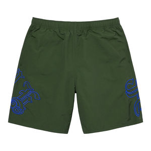 Short de sport en nylon de qualité supérieure pour hommes Short de sport unisexe brillant avec logo et design personnalisés - Product Image 4
