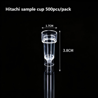 Cuvette d'échantillon jetable en PS pour analyseur biochimique Hitachi, consommables de laboratoire