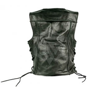 Best Selling <b>Men's</b> Genuine Leather <b>Vest</b> Breathable <b>Winter</b> Casual Outer Wear High Quality Fashion in New Style - Product Image 2