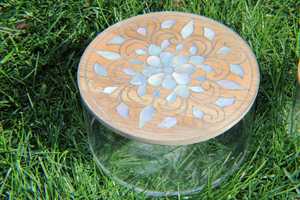 Caja de Dulces de Acrílico Cristalino con Incrustaciones de Nácar y Tapa de Madera, Regalo Árabe de Lujo para Eid Mubarak y Reuniones de Ramadán - Product Image 6