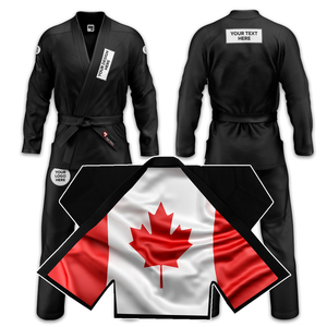 Kimono de Jiu-Jitsu BJJ au design canadien personnalisé, Nouvelle Arrivée 2026, Uniforme d'arts martiaux sur mesure / Kimono BJJ sur mesure - Product Image 2