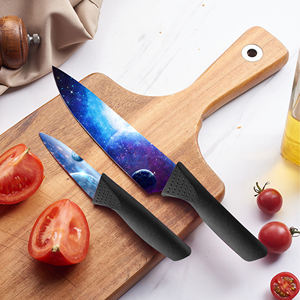 Juego de Cuchillos de Chef de Cerámica, Venta al por Mayor, 9 Piezas, Mango de Plástico de Alta Calidad, Duradero para Negocios de Restaurantes, Envío Gratis - Product Image 5