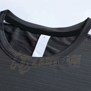 Último diseño del fabricante pakistaní, camisetas para hombre, lona suave, cortas, deportivas, cuello redondo, estampado de puntos, técnica lavada, venta al por mayor, baratas - Product Image 6