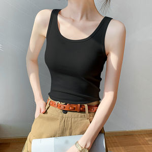 Débardeurs de gymnastique respirants pour femmes taille XS personnalisé été en vrac vêtements Jersey tissu court longueur Yoga Shorts séchage rapide débardeurs - Product Image 2