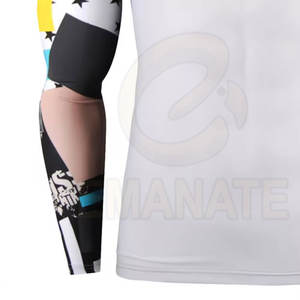 Camiseta Deportiva de Manga Larga, Sublimada, de Secado Rápido, Transpirable, Antibacteriana, con Embalaje Personalizado, Nueva y Elástica - Product Image 6