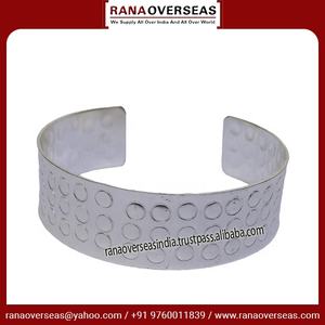 Hot Selling Engraved Pattern Hammered Texture Brass Cuff Bangle Open <b>Adjustable</b> Handmade Metal <b>Bracelet</b> - Product Image 2