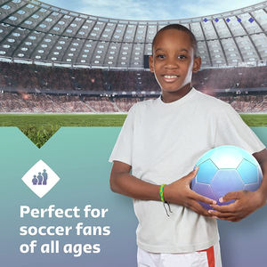 Venta caliente OEM Diseño de logotipo personalizado Portería de fútbol de alta calidad Tamaño personalizado Vejiga de butilo Nuevo estilo duradero - Product Image 4