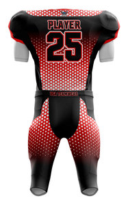 Uniformes de fútbol americano de diseño personalizado, de secado rápido y transpirable, características de talla grande - Product Image 5