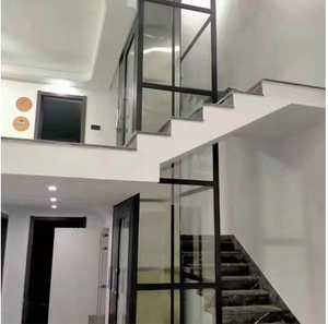 320kgヴィラエレベーター乗客用エレベーターピットなしラグジュアリーホームリフトベルトトラクション付き - Product Image 4