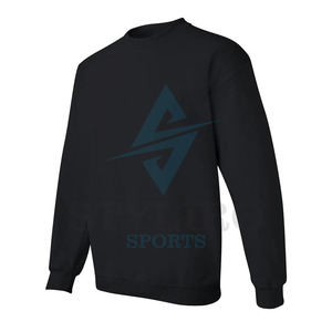 Sudaderas de Cuello Redondo Extra Grandes de Algodón de Alta Calidad, Ropa Urbana con Logotipo Personalizado, Talla XS, Color Sólido, Transpirables, de Secado Rápido para Invierno - Product Image 4