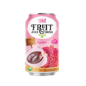 Pour VINUT 300ml jus de litchi sain délicieux boisson marque privée OEM ODM fabricant réputé fruits légumes sucre - Product Image 1