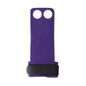 Yüksek kaliteli süet deri el sapları jimnastik halter 2 delik daha iyi kavrama çekme Ups çapraz eğitim - Product Image 2