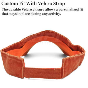 Casquette de visière sportive pour l'extérieur, pour la plage et la randonnée, casquette de visière légère personnalisée pour un usage quotidien - Product Image 5