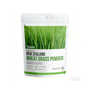 ผงหญ้าข้าวสาลีคุณภาพสูง ตราสินค้าส่วนตัว อุดมด้วยคลอโรฟิลล์และวิตามิน อาหารเสริมต้านอนุมูลอิสระและเสริมสร้างภูมิคุ้มกัน - Product Image 1