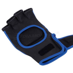 Nueva llegada Personalizable MMA Guantes de neopreno de cuero de vaca Guantes de entrenamiento deportivo de alta calidad en stock - Product Image 3
