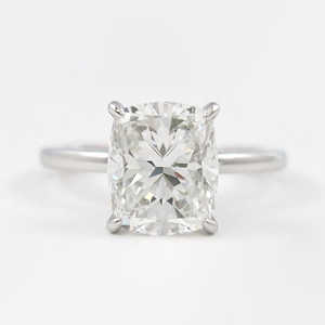 แหวนเพชรโมอิสสีเงิน925พร้อมรัศมีที่ซ่อนหรูหราและมีสไตล์ - Product Image 4