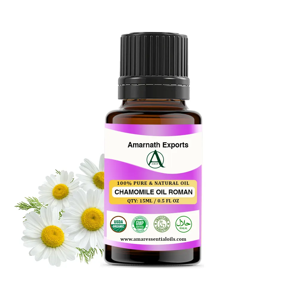 Neuzugang Hautpflege Chamomile römisches Öl Aromatherapie 100 % natürliches Pflanzenextrakt Ätherisches Chamomile Öl römisches Chamomile Öl
