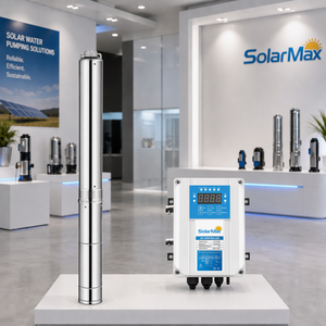 <span class=keywords><strong>SolarMax</strong></span> Marke 50m 48V 400W Solarbetriebene Kunststoff-Impeller-Wasserpumpe für Landwirtschaft Hochdruck-Bewässerung - Product Image 3