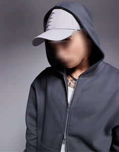 Sweatshirts à capuche pour hommes 100% coton à double fermeture éclair et épaules tombantes Sweatshirts vierges en éponge française lourde avec logo personnalisé - Product Image 6