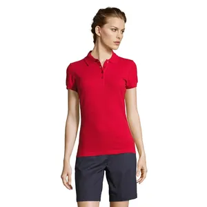 Camiseta Polo Personalizada de 210g para Mujer, Artículos Promocionales - Product Image 3