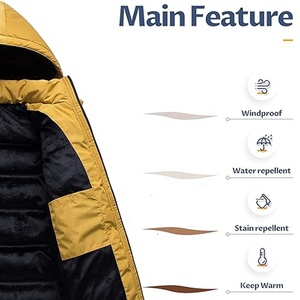 Chaqueta Impermeable Ligera para Exteriores, Resistente al Agua, para Senderismo, Escalada y Actividades en Clima Frío, Envío DDP - Product Image 3