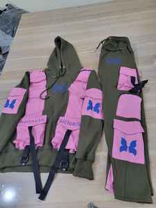 Chándal deportivo para hombre de alta calidad con logotipo personalizado, ropa de calle cortavientos, pantalones de chándal pesados con logotipo - Product Image 2