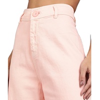 Jeans de Mezclilla para Mujer de Primera Calidad, Lavados, de Cintura Media y Pierna Ancha, Diseño Personalizado, Ecológicos, de Secado Rápido, Estilo Casual