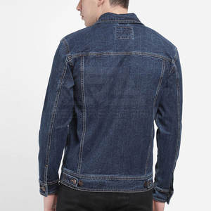 Chaqueta vaquera de motociclista para hombre de alta calidad 2025, Top de invierno con cuello levantado de estilo personalizado para hombre - Product Image 6