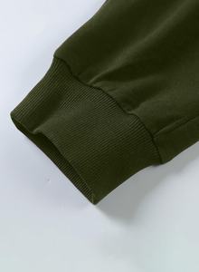 Diseño personalizado de invierno sólido de los hombres Jogger conjuntos chándal 100% algodón Coon tela suave Regular-Fit gimnasio chándales al por mayor 2025 - Product Image 6