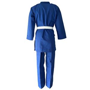 Costume de judo brésilien BJJ GI costume de judo costume de judo adulte professionnel pour enfants hommes et femmes bleu blanc noir personnalisé - Product Image 3