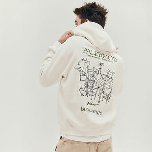 Nardon Apparel 2025 Vente en gros personnalisée de haute qualité 100% coton imprimé Plus Polaire surdimensionné lourd Hiver Regular Fit - Product Image 2