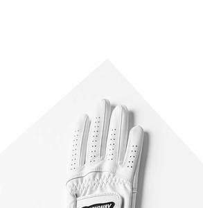 Gants de golf professionnels en peau de mouton avec logo personnalisé, toutes tailles disponibles, OEM, gants de golf en cuir de cabretta personnalisés pour hommes - Product Image 3