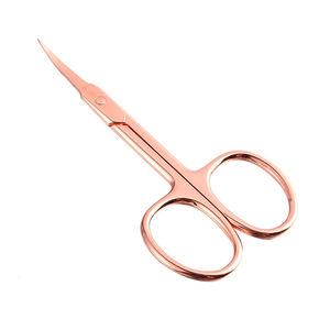 Tijeras de Acero Inoxidable con Punta Curva y Afilada para Remover Cutículas, con Orificio Cuadrado para Cuidado Profesional de Uñas - Diseño Duradero - Product Image 1