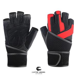 Gants en cuir OEM haltérophilie personnalisés Premium Gym formation qualité fabricant ODM usine fournisseur - Product Image 1