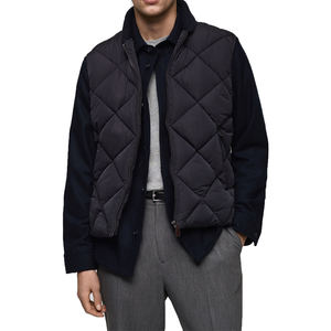 Nueva moda para hombre, chaleco calefactable, chaqueta acolchada, informal, de invierno, transpirable, con cierre de cremallera, chaleco acolchado sin mangas - Product Image 6
